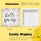 Spring Decor Farmhouse Spring Desk Decorations Wooden Sign, Hello Spring Wood Plaque